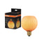 OSRAM DECOR LED-lamp gekleurde glazen bol oranje