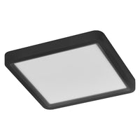 OSRAM Orbis Quickfix vierkante plafondlamp 195x195 mm 16W Click-Dim zwart