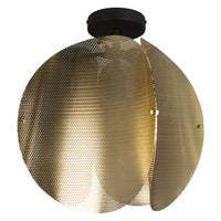 OSRAM DECOR Folded Globe Deckenleuchte E27 Gold