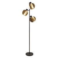 OSRAM DECOR Opvouwbare bolvormige vloerlamp 3xE27 Goud