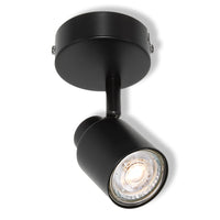 OSRAM 1-punts LED-spot PRIMAL rond, licht, 1xGU10, zwart