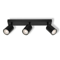 OSRAM 3-punts LED-spot ELEMENTAL Zwart, Licht, 3xGU10, Zwart, 37 x 13,8 x 6 cm