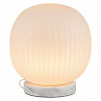 OSRAM DECOR Glazen Lantaarn Marmeren Tafellamp E27