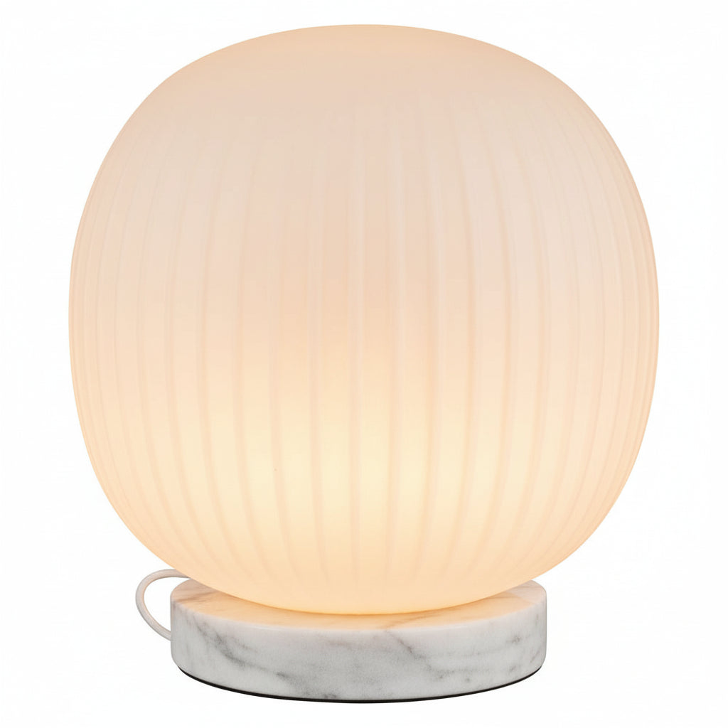 OSRAM DECOR Glazen Lantaarn Marmeren Tafellamp E27