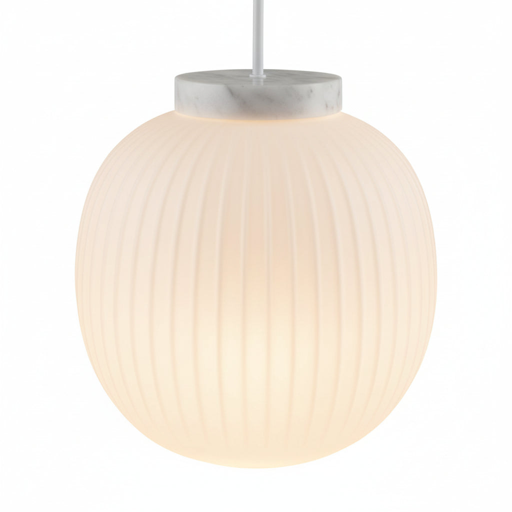 OSRAM DECOR Glazen Lantaarn Marmeren Hanglamp E27