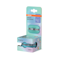 OSRAM Bluetooth SMART+ Macaron-luidspreker met bewegingsbediening, RGB-ledverlichting, blauw