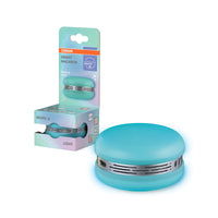 OSRAM Bluetooth SMART+ Macaron-luidspreker met bewegingsbediening, RGB-ledverlichting, blauw