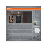 OSRAM LED Downlight Zij-Hoofdverlichting Inbouwspot 225 mm 24W Wit ⌀85…195 mm