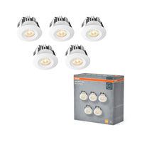 OSRAM LED Mini Spot Set Inbouwspot 6W 120° Wit ⌀30 mm