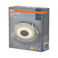OSRAM LED Spot Acryl Clean Inbouwspot 6W Wit ⌀100 mm