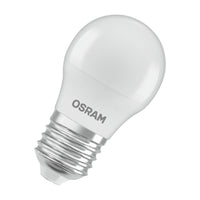 OSRAM LED PCR LAMP WITH CLASSIC P in P-Form, LED-Lampe, Matt, 4,9 W, (ex 40 W), 470 lm, Kaltweiß, 6500 K, 15000 h, CRI 80