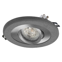 OSRAM Concrete Spot GU10 Inbouwspot 4,5W Donker Satijn Nikkel ⌀68 mm