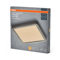 OSRAM Orbis Quickfix Square Deckenleuchte 245x245 mm 20W Click-Dim Silber