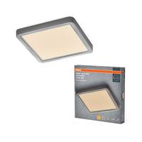 OSRAM Orbis Quickfix vierkante plafondlamp 195x195 mm 16W Click-Dim zilver