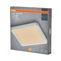 OSRAM Orbis Quickfix Square Deckenleuchte 195x195 mm 16W Click-Dim Weiß