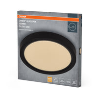 OSRAM Orbis Quickfix ronde plafondlamp 320 mm 24W klikdim zwart