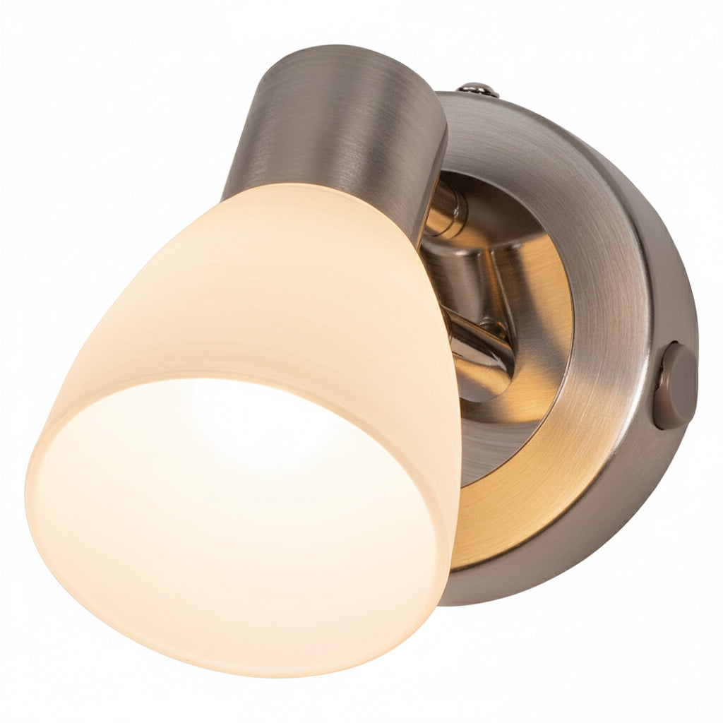 OSRAM LED Spot Vaas Wandlamp 1xG9 Geborsteld Nikkel