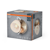 OSRAM LED Spot Cup Wandlamp 1xG9 Geborsteld Nikkel