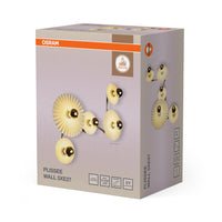 OSRAM DECOR Geplooide wandlamp 5xE27 Beige