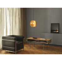 OSRAM DECOR Hanglamp met gevouwen bolvormige kap E27 Goud