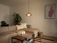 OSRAM DECOR Hanglamp met rookglas E27 Zwart