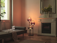 OSRAM DECOR Stick vloerlamp DIM 3xE27 donkergrijs (zonder lampen)