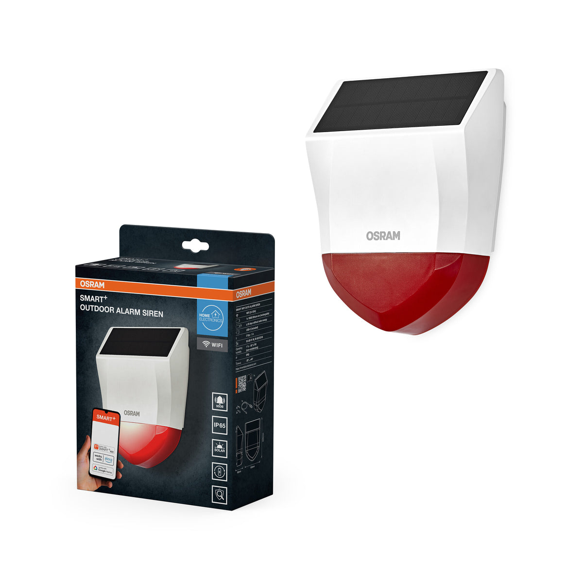 OSRAM SMART+ buitensirene met wifi-technologie