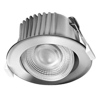 OSRAM LED-spotset voor inbouwbadkamer, kleurtemperatuur IP44, draaibaar, 4,9 W, 36°, chroom, ⌀68 mm