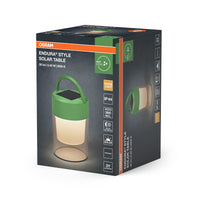 OSRAM ENDURA® Style Solar-Tischleuchte IP44 3000K Grün