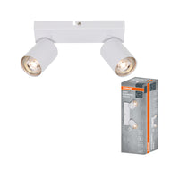 OSRAM 2-punts LED-spot ELEMENTAL wit, licht, 2xGU10, wit, 21 x 13,8 x 6,5 cm