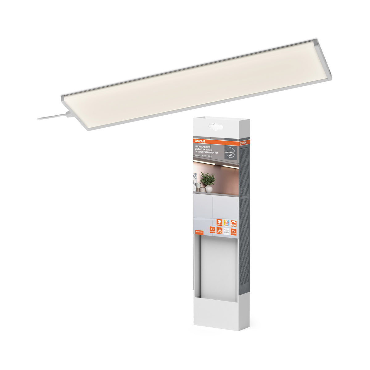 OSRAM onderbouwlamp Lineaflex 360 mm 4,2 W CCT dimbaar uitbreiding
