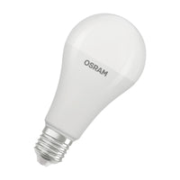 OSRAM LED-LAMP MET CLASSIC A IN A-VORM, LED-lamp, mat, 19 W, (ex 150 W), 2452 lm, warmwit, 2700 K, 15.000 uur, CRI 80
