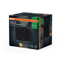 OSRAM ENDURA® Style buitenwandlamp Striped Cube verstelbaar Up-Down 10W IP65 donkergrijs
