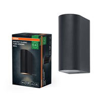 OSRAM ENDURA® Classic Tube Up-Down buitenwandlamp GU10 IP54 donkergrijs