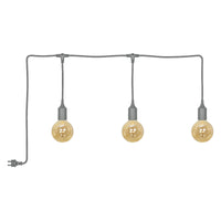 OSRAM Außenpendelleuchte Grau, 4,5 cm ⌀, 7 m Kabellänge, E27