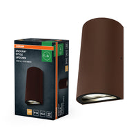 OSRAM ENDURA® Style Up-Down buitenwandlamp 12W 3000K roest