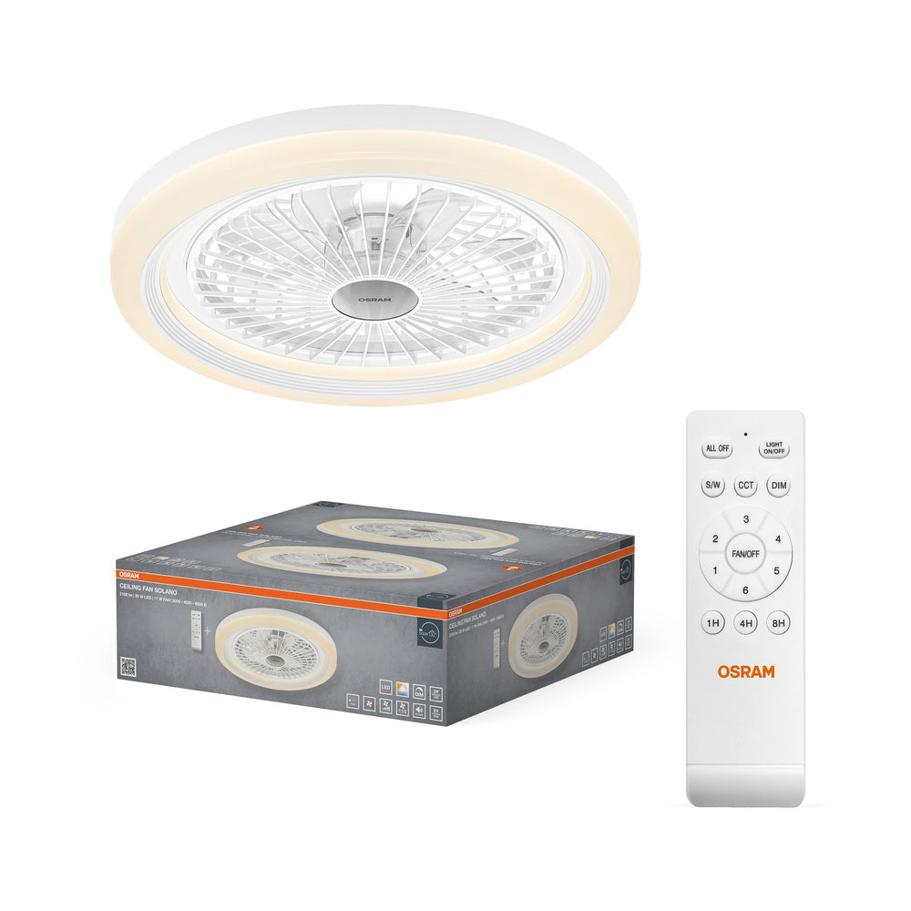 PLAFONDVENTILATOR SOLANO 490 43W CCT     OSRAM