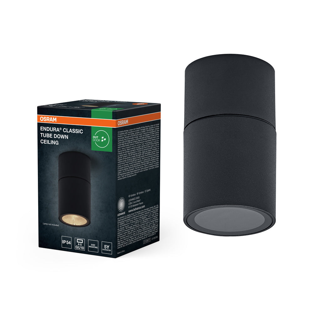 OSRAM ENDURA® Classic Tube Down C Außenwandleuchte GU10 IP54 Dunkelgrau