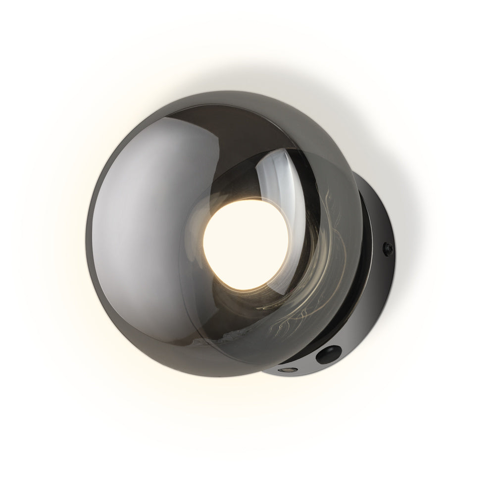 OSRAM DECOR wandlamp Satellite grijs, 2400 K / 3500 K / 5000 K, warmwit, 150 lm, 7,5 W, diameter 15 cm, staal