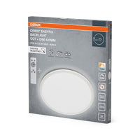 OSRAM ORBIS EASYFIX LED-plafondlamp met achtergrondverlichting 42 cm 22 W CCT + DIM afstandsbediening, wit