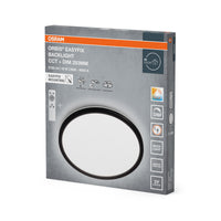 OSRAM ORBIS EASYFIX LED Backlight Deckenleuchte 29,3cm 18W CCT +DIM Fernbedienung, schwarz