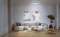 OSRAM SMART+ Matter plafondlamp Ceiling Zwart, 3000-6500, RGBTW, 1000 lm, 16 W, diameter 30 cm