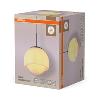 OSRAM DECOR Pendelleuchte Dome Pendant Weiß, 22 cm ⌀, Stahl, 220-240 V, E27, IP20
