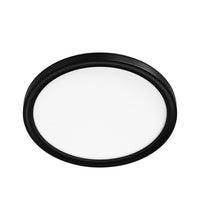 OSRAM ORBIS EASYFIX LED-plafondlamp met achtergrondverlichting 22 cm 14 W 3Step Click CCT IP54, zwart
