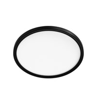 OSRAM ORBIS EASYFIX LED Backlight Deckenleuchte 29,3cm 18W 3Step Click CCT IP54, schwarz