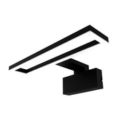 OSRAM LED-Badezimmerspiegelleuchte Orbis Saturn Schwarz, 4000 K, Kaltweiß, 450 lm, 9 W