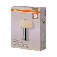 OSRAM DECOR Arc Table Chrome-lamp, 35 cm ⌀, staal, 220-240 V, E14, IP20