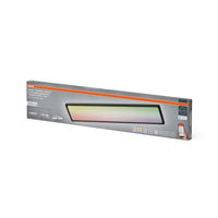 OSRAM Matter SMART+ PLANON SLIM EASYFIX LED-paneelverlichting Plafondlamp 98x20 cm RGBTW DIM IP54, zwart