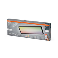 OSRAM Matter SMART+ PLANON SLIM EASYFIX LED Panel Backlight Deckenleuchte 58X20cm RGBTW DIM IP54, schwarz