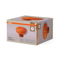 OSRAM DECOR Leuchte Flora Table Orange, 28 cm ⌀, 220-240 V, E27, IP20